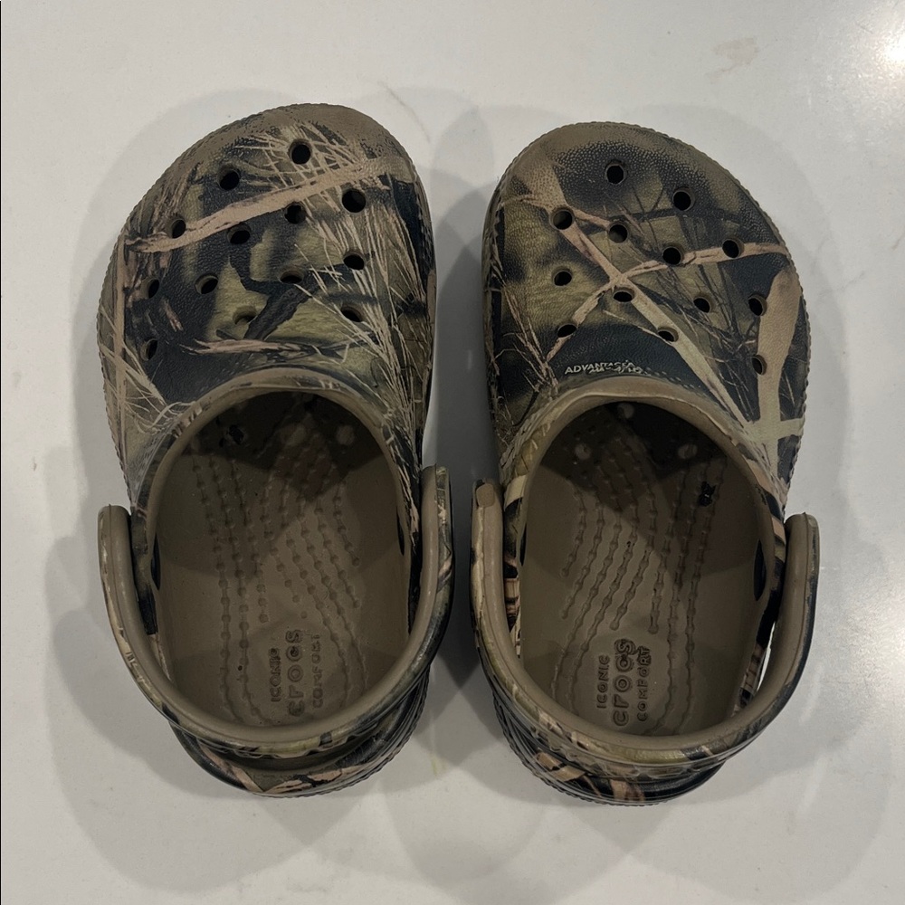 Toddler Camo Crocs